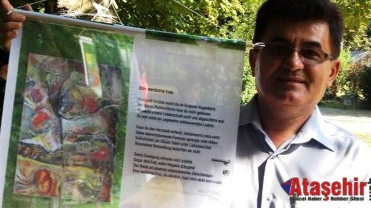 ATAŞEHİRLİ ŞAİR MESUT ŞENOL’UN ŞİİR KİTABI TÜRKÇE VE ALMANCA BASILDI.