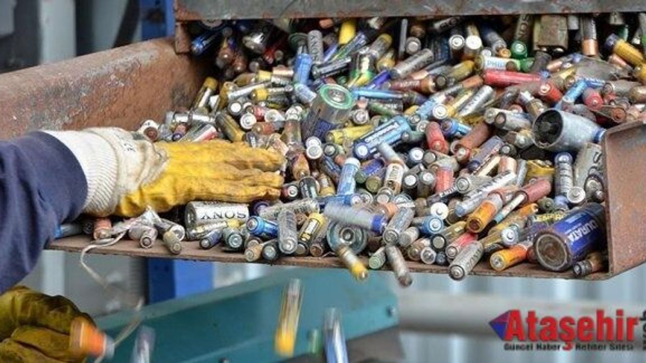 5 BİN TON ATIK PİL TOPLANDI