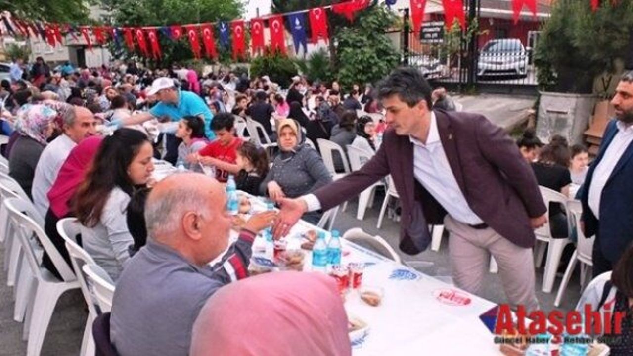 AK PARTİ ATAŞEHİR İFTAR YEMEĞİNDE İMAR MÜJDESİ