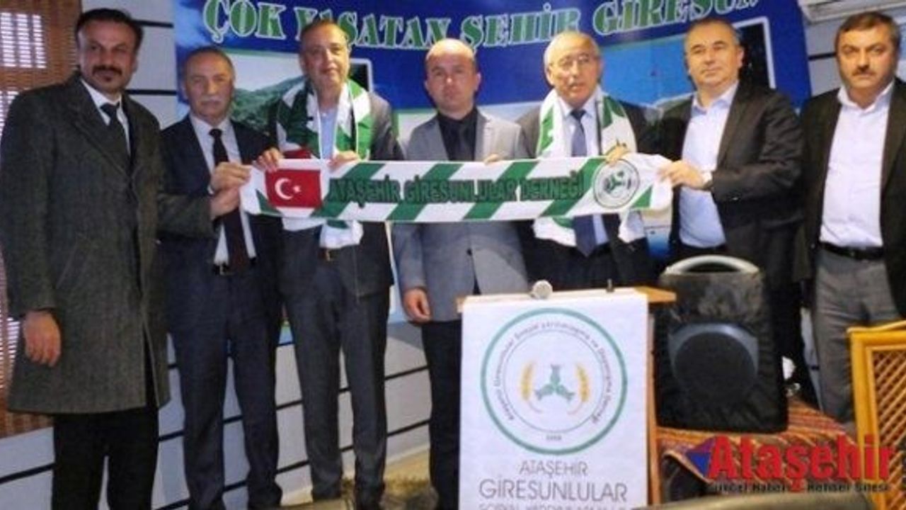 Ataşehir Giresunlular Derneği Battal İlgezdi'yi ağırladı