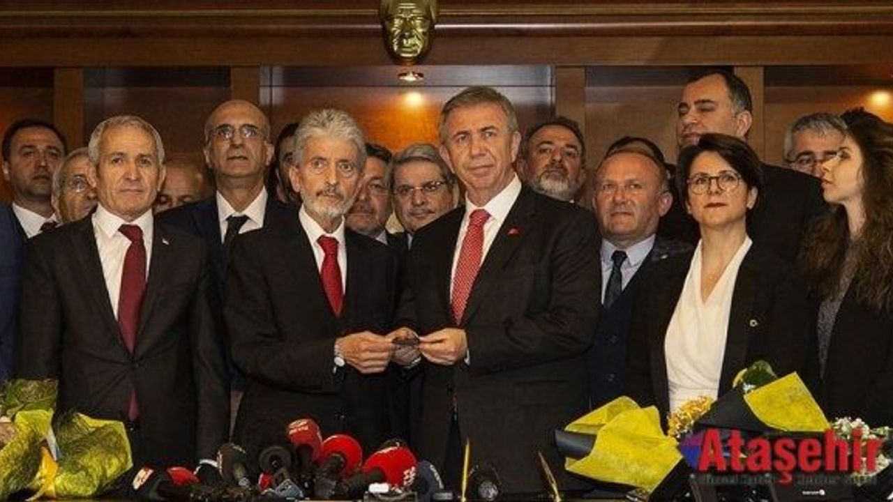 Mansur Yavaş Ankara'da görevi devraldı