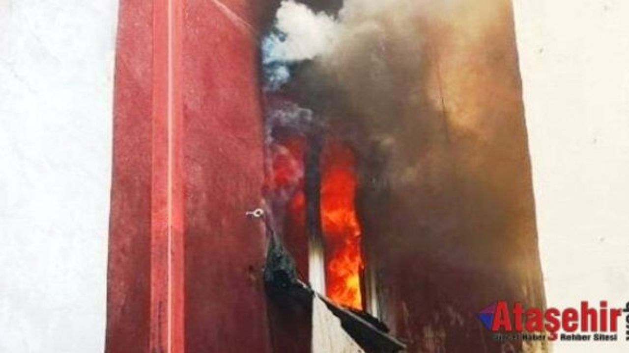 Ataşehir Yenisahra'da Yangında can pazarı!