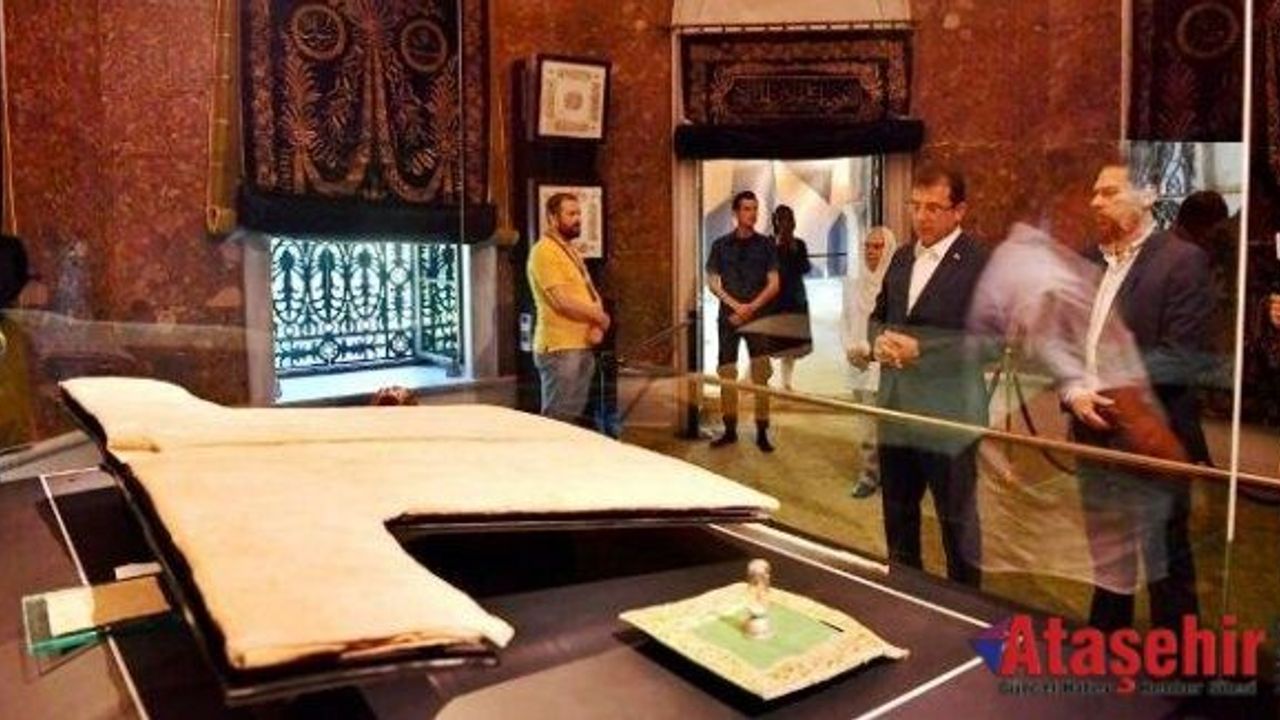 İmamoğlu Hırka-i Şerif'i ziyaret etti: