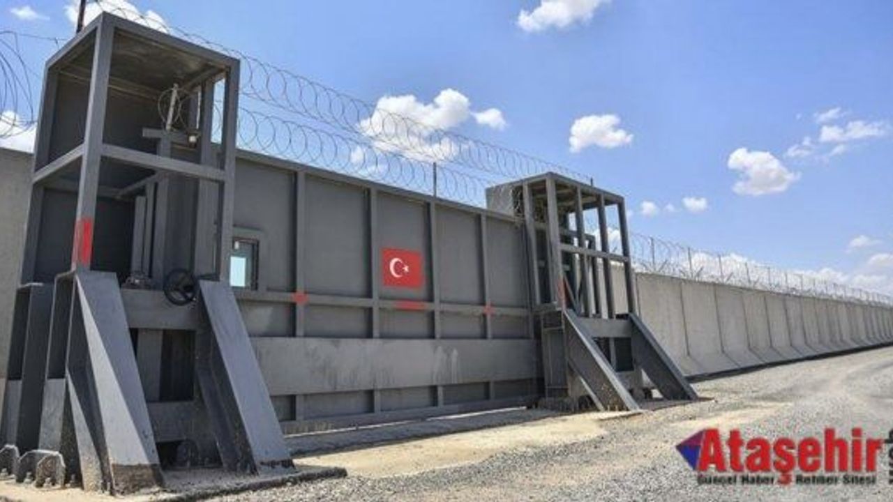 Sınırdaki güvenlik duvarının yüzde 75'i tamamlandı.