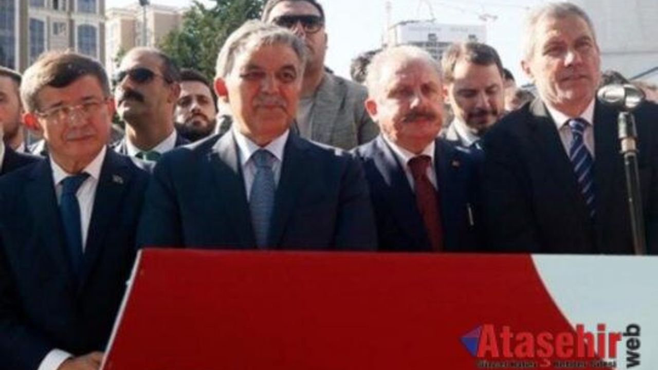 Davutoğlu ile Gül aynı safta buluştu