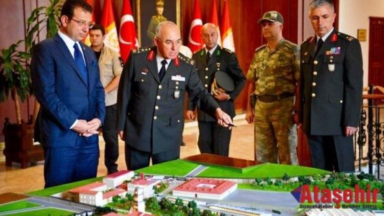İmamoğlu, ikinci resmi ziyaretini 1. Ordu Komutanı’na yaptı