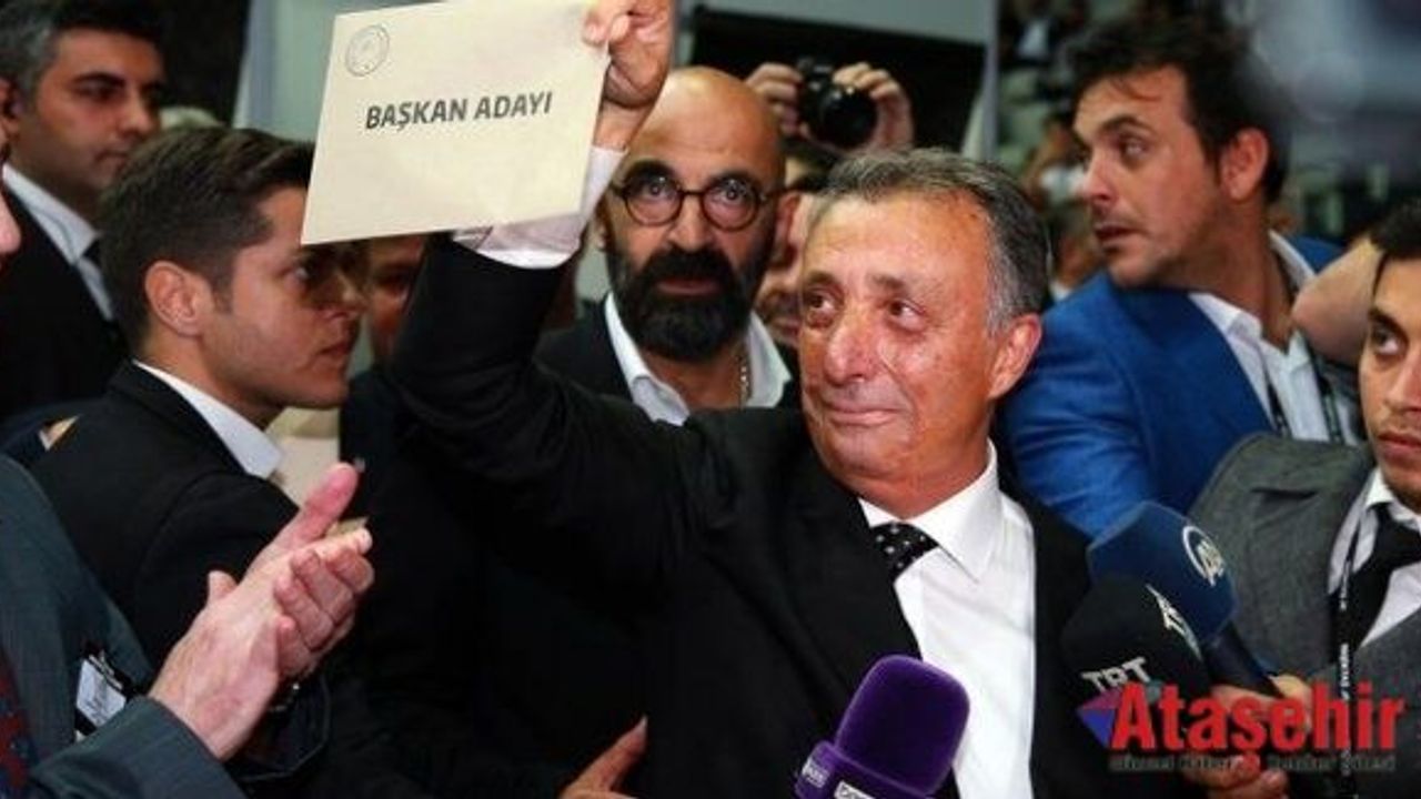 Beşiktaş'ın yeni başkanı Ahmet Nur Çebi