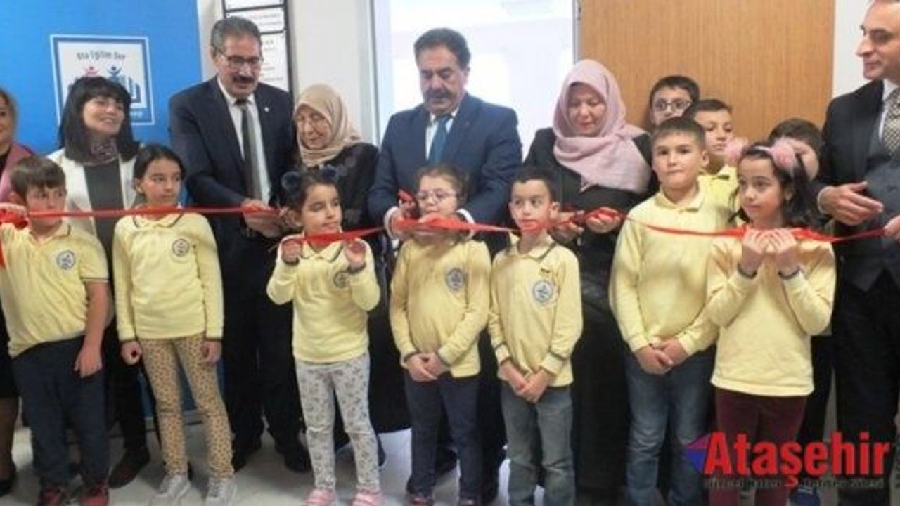 Şehit Polis Burak Yıldız Kütüphanesi törenle açıldı