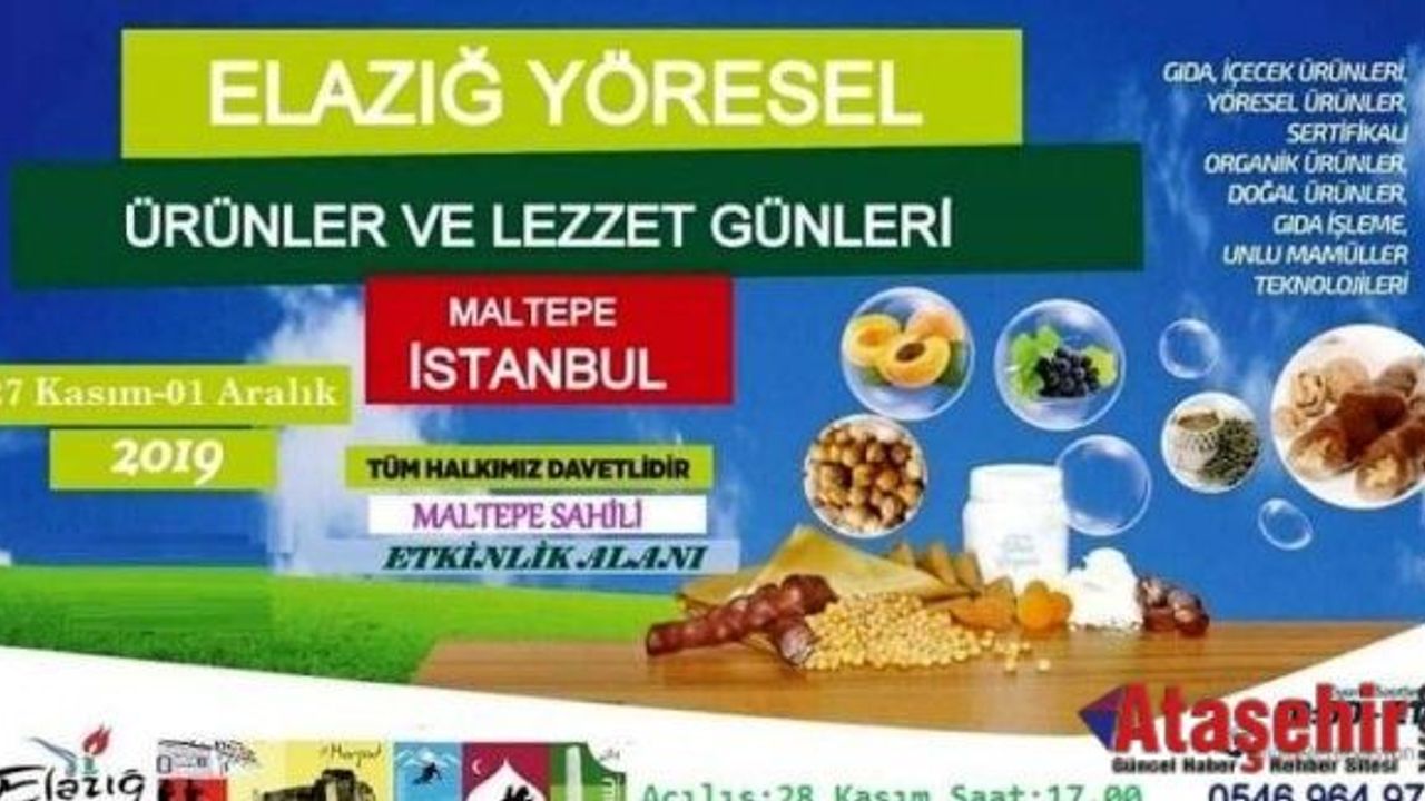 Elazığ Lezzetleri, İstanbullularla buluşmaya hazırlanıyor