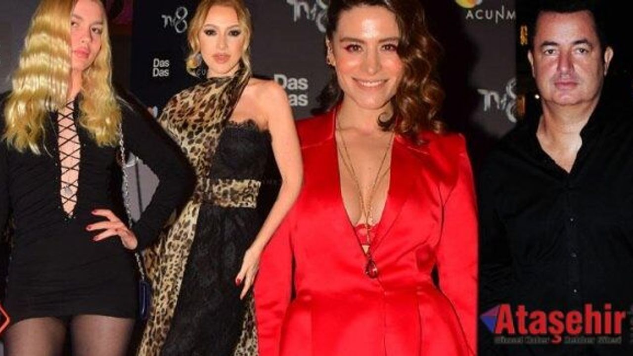 Acun Ilıcalı'nın yılbaşı partisine ünlü yağdı