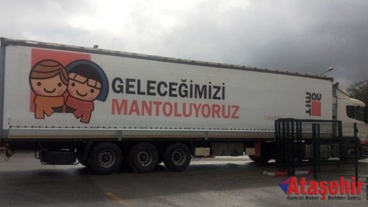 6 BİN KIŞLIK MONT ÇOCUKLARLA BULUŞTU