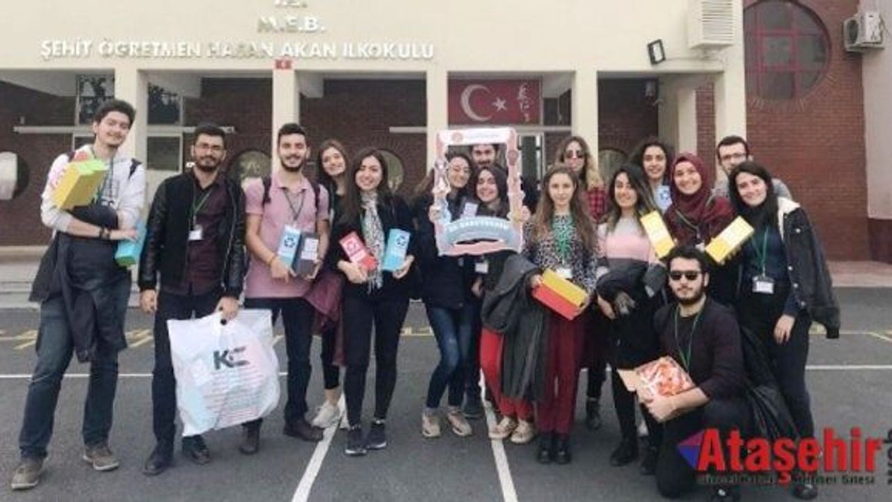 Ataşehir'de Minik Su Koruyucuları Görev Başında