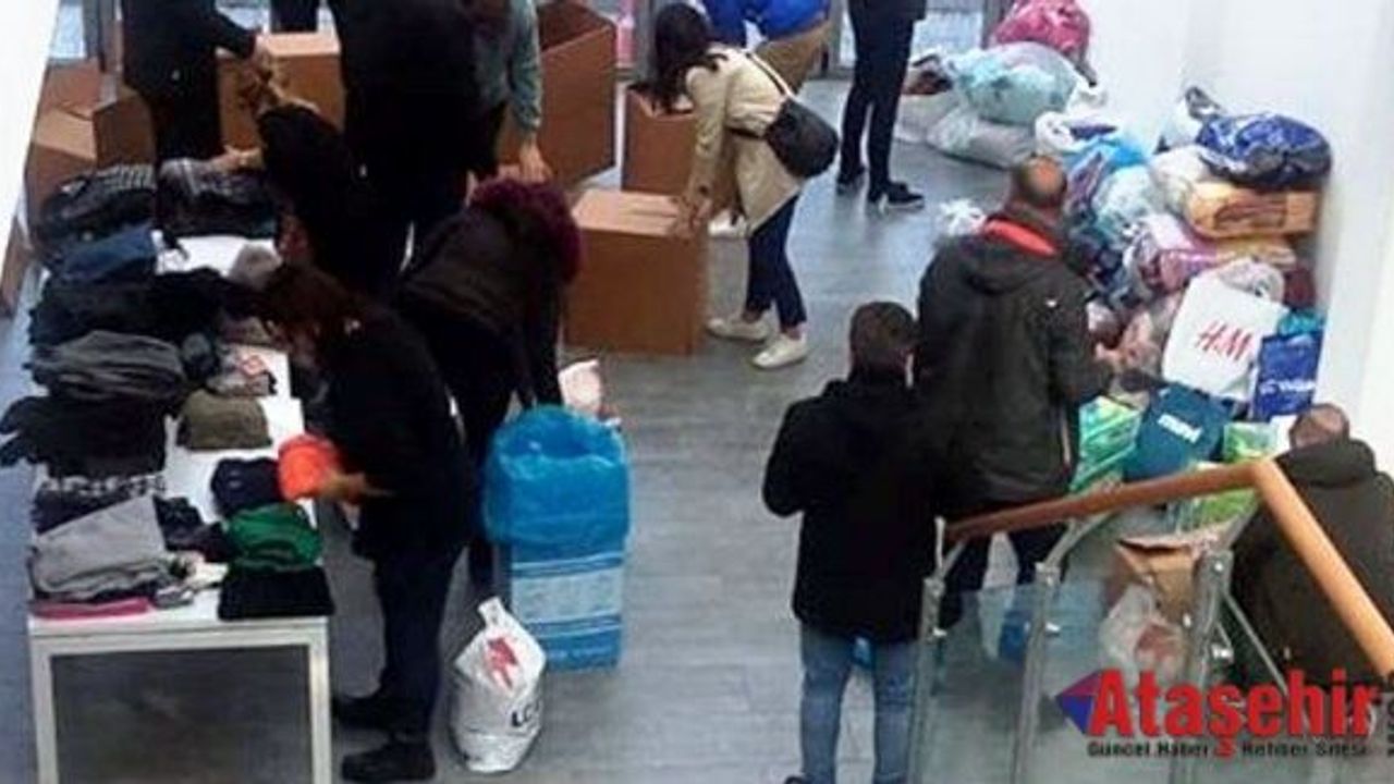 Ataşehirliler Depremin yaralarını birlikte sarıyorlar