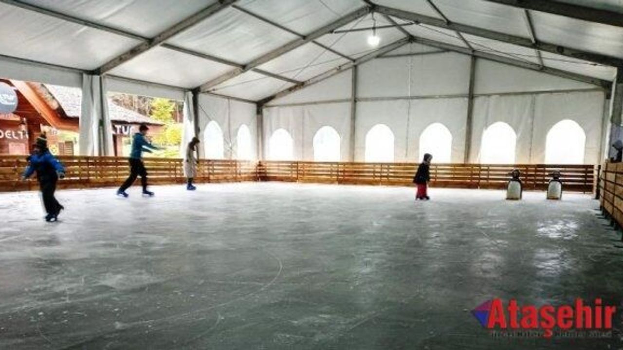 KEMERBURGAZ DOĞAL BUZ PİSTİ, KAYAKSEVERLERİ BEKLİYOR