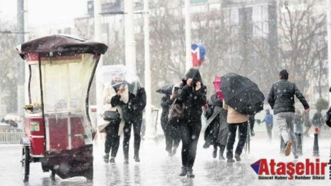 SAĞANAK VE FIRTINA İSTANBUL’DA ETKİLİ OLUYOR