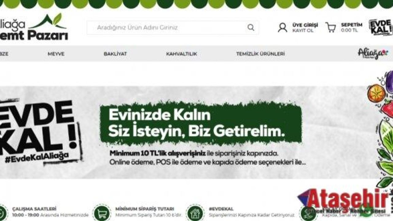 ALİAĞA BELEDİYESİ’NDEN TÜM BELEDİYELERE ÖRNEK HİZMET