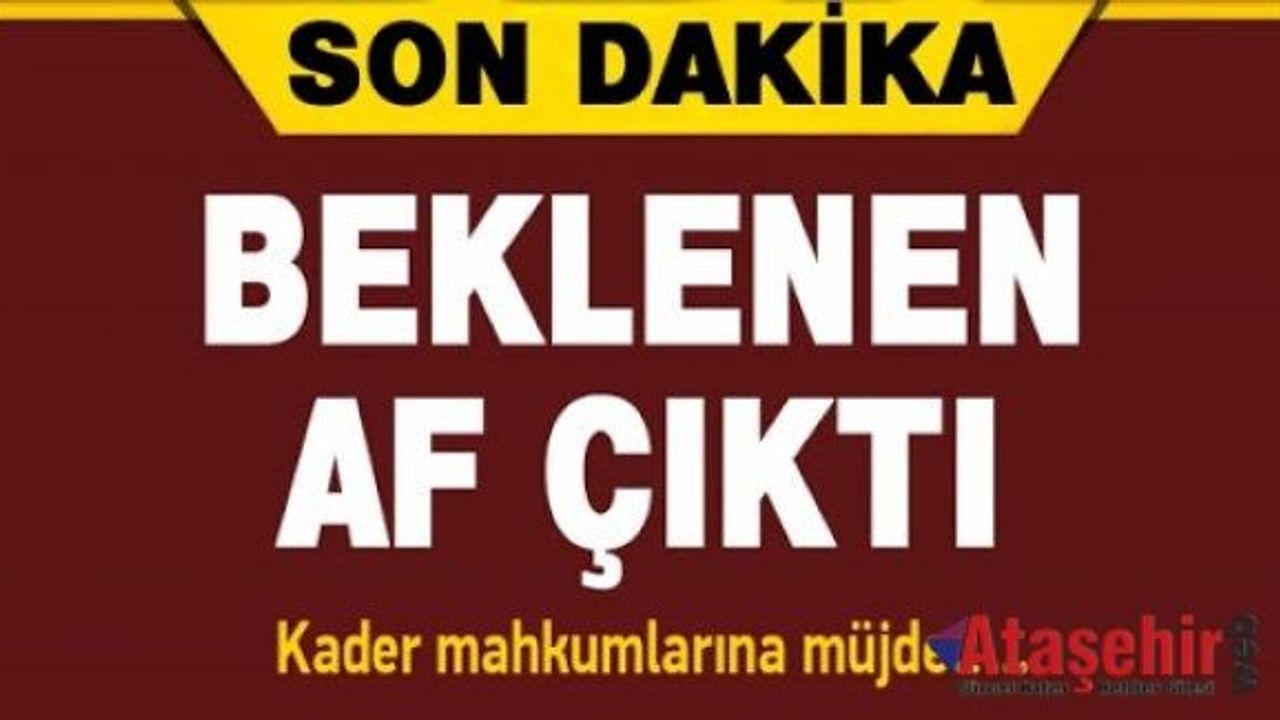 Koronavirüs affı Çıktı Cezaevleri boşalıyor