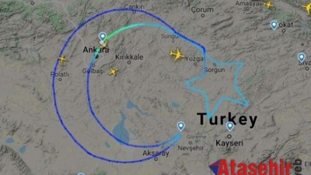 THY'nin "TK1920" kodlu özel uçuşu