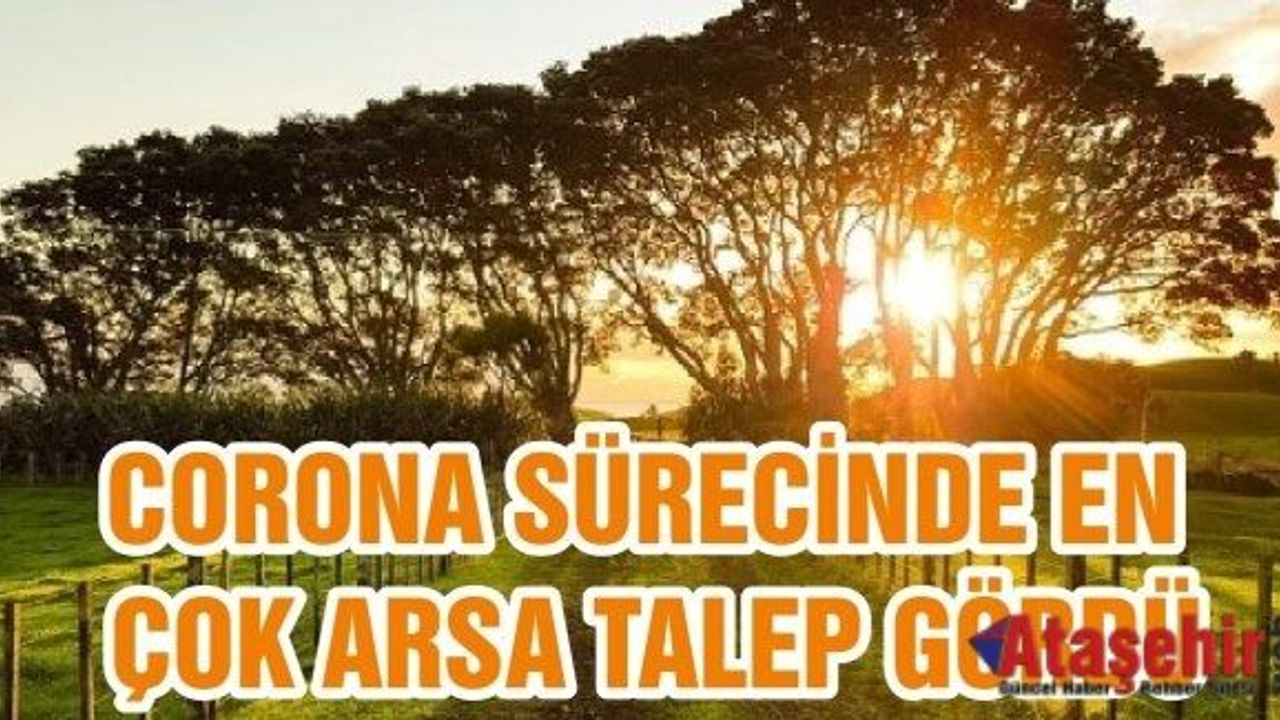 CORONA SÜRECİNDE EN ÇOK ARSA TALEP GÖRDÜ