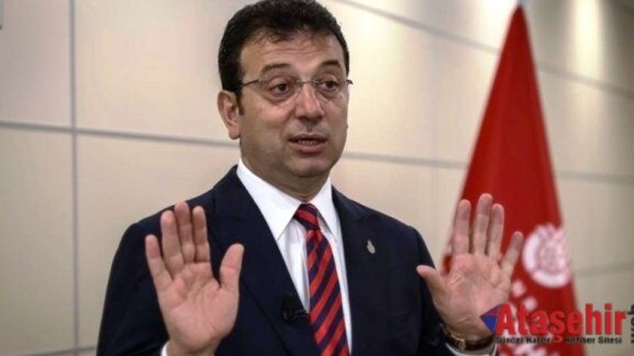İmamoğlu “Rantçılara bu süreci kurban ettirmeyiz”