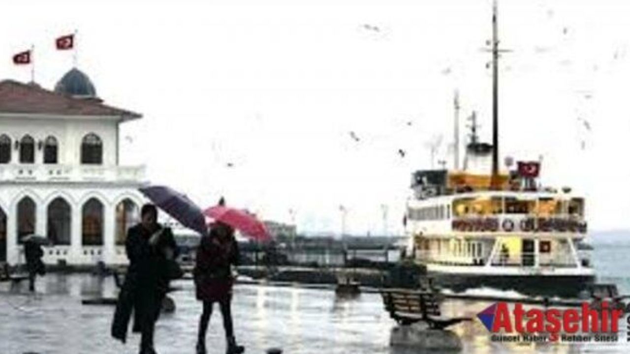 İSTANBUL'DA GÖK GÜRÜLTÜLÜ YAĞMUR YAĞACAK