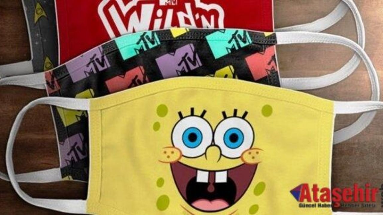 Küçük çocuklara sevdiği karakterlerden maske yapılabilir