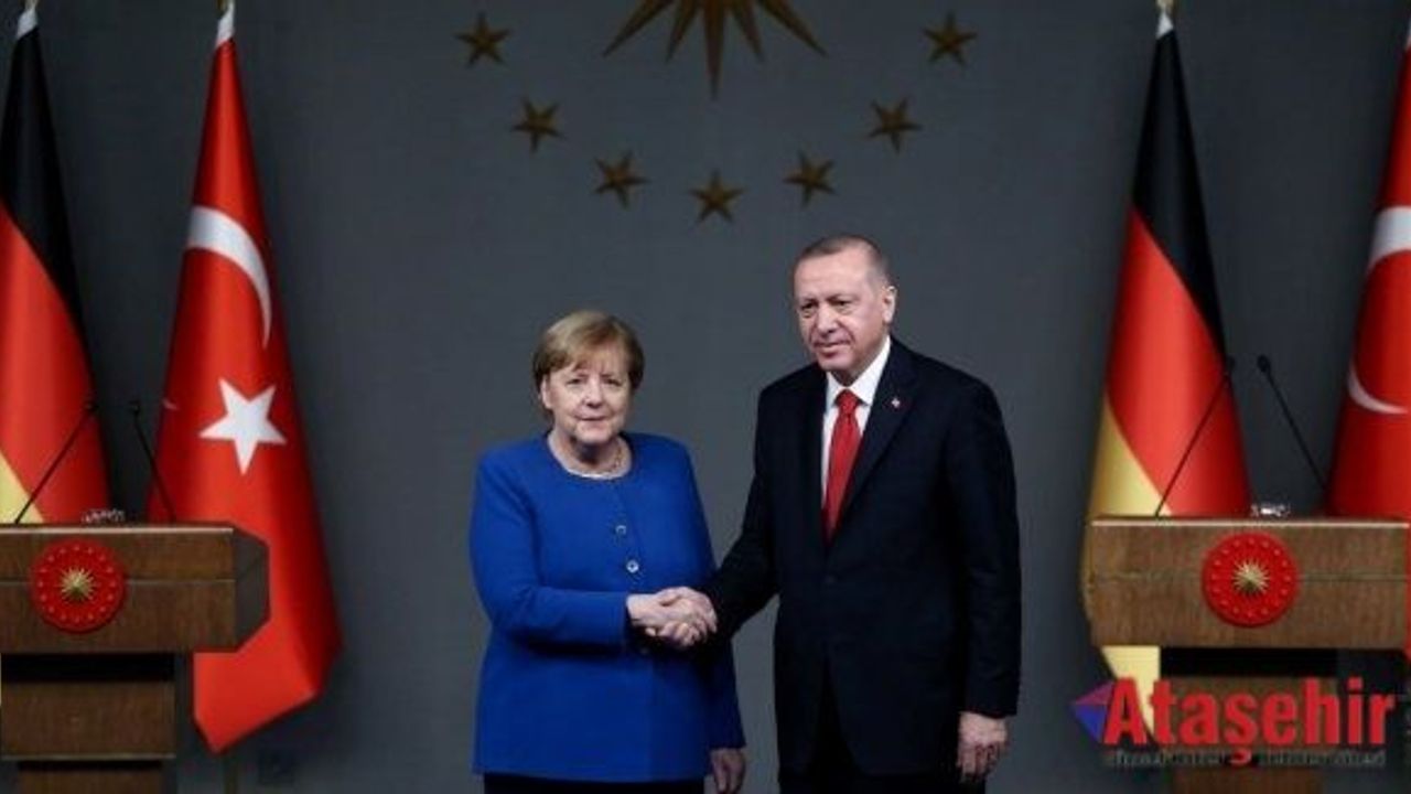 Cumhurbaşkanı Erdoğan, Merkel ile telefonda görüştü.