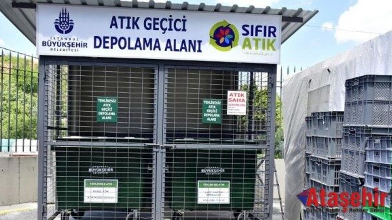 İBB LOJİSTİK DESTEK MERKEZİ’NE SIFIR ATIK BELGESİ