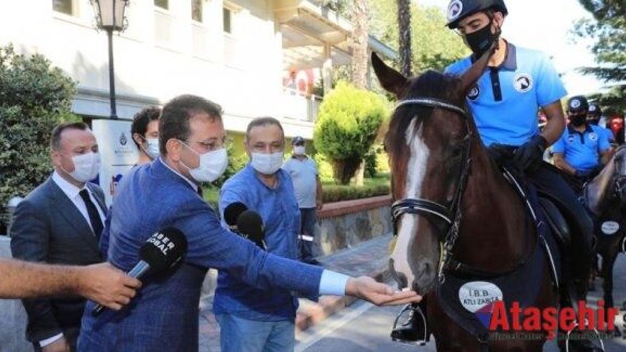 İMAMOĞLU: “İSTANBUL’A DA BÖYLE BİR SİMGE YAKIŞIR”