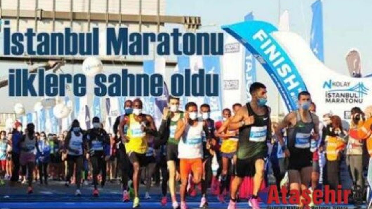 N KOLAY 42. İSTANBUL MARATONU İLKLERE SAHNE OLDU