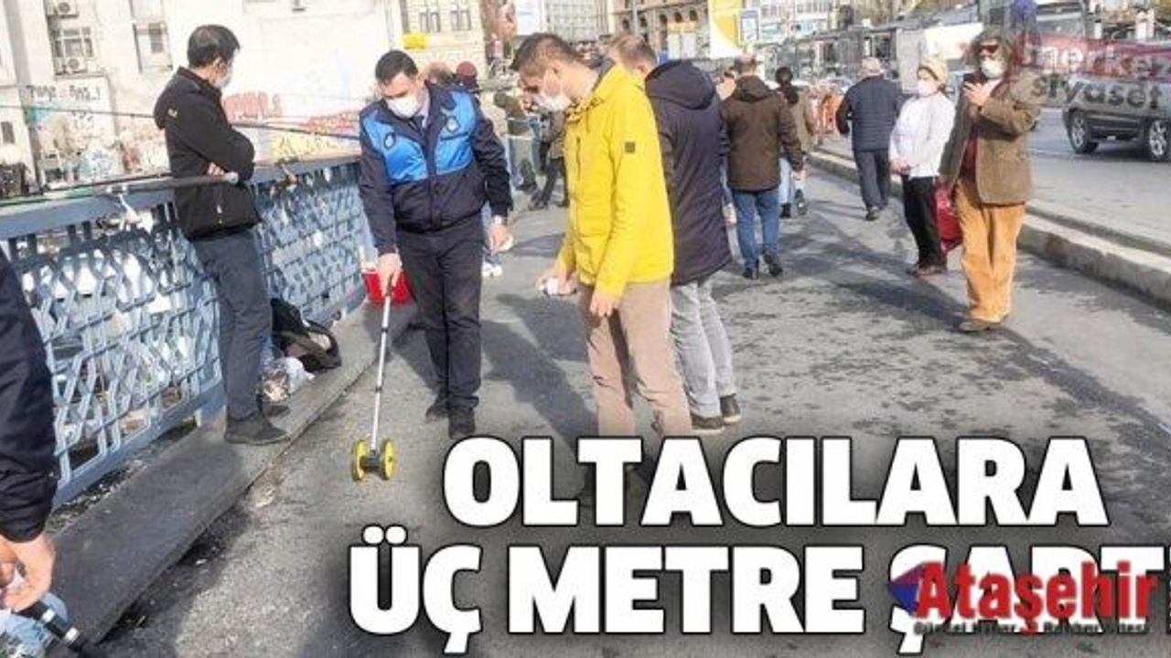 İSTANBUL'DA OLTACILARA 3 METRE ŞARTI