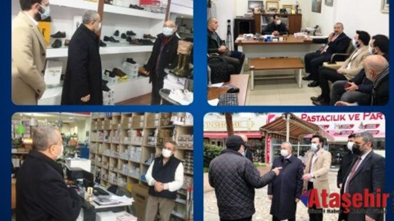 AK Parti Ataşehir Teşkilatı Esnaf Ziyareti