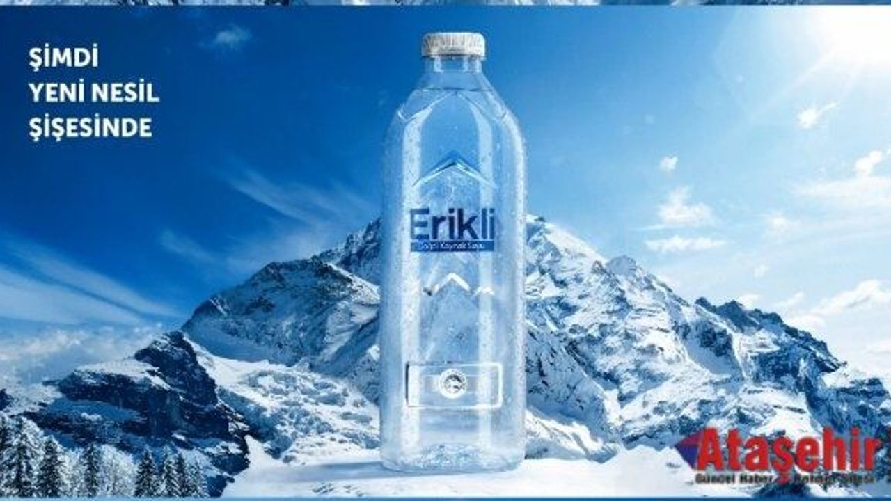Erikli şimdi yeni nesil premium şişesinde