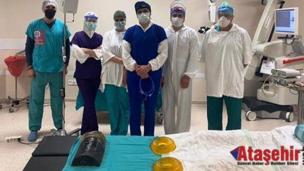 Koronavirüs kalkanı ilk kez bir ameliyatta kullanıldı
