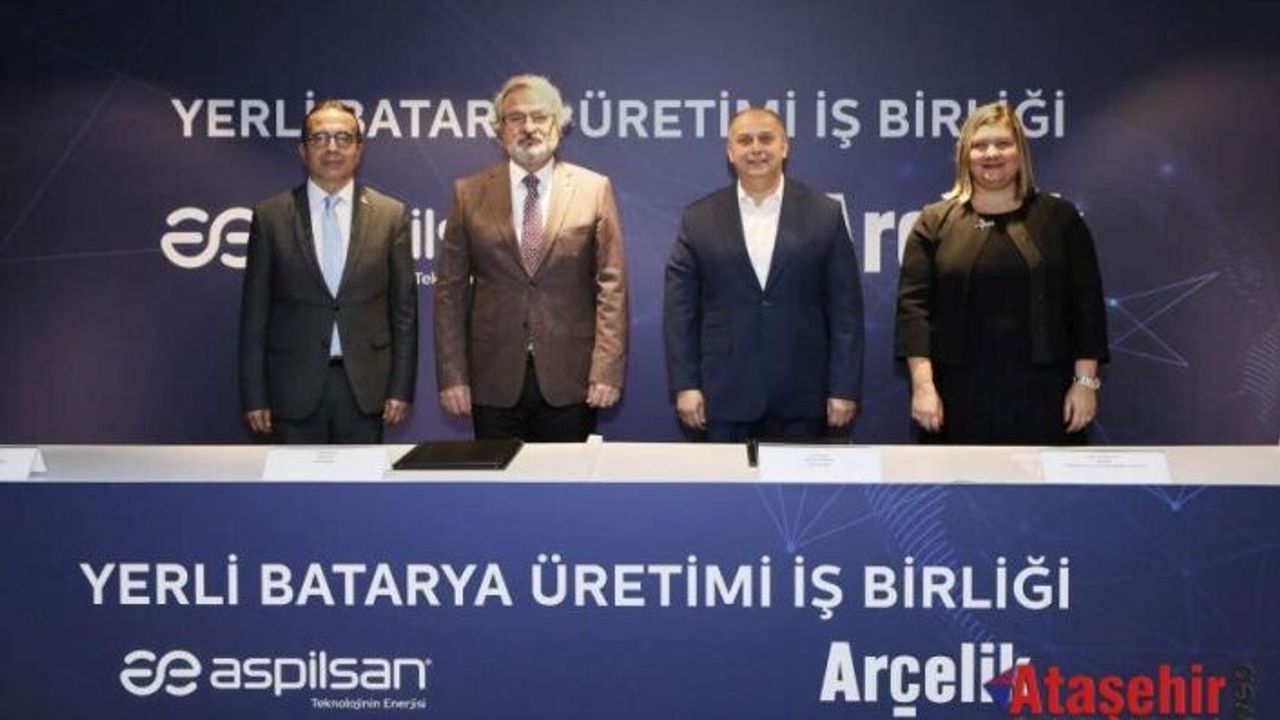 ARÇELİK VE ASPİLSAN ENERJİ’DEN  YERLİ BATARYA ÜRETİMİ İŞ BİRLİĞİ 