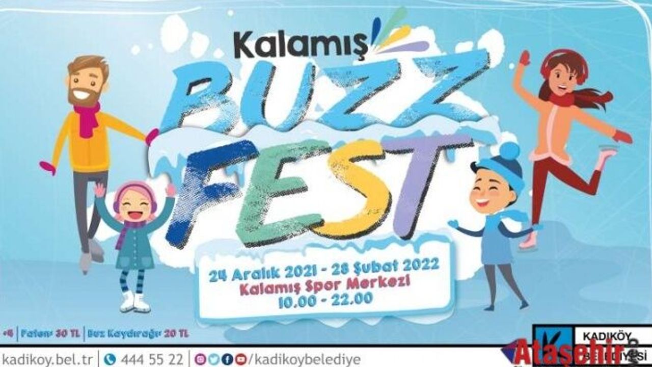 KIŞ FESTİVALİ "BUZZFEST" KADIKÖY'DE BAŞLIYOR
