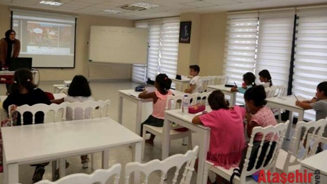 ATAŞEHİRLİ ÇOCUKLAR VE GENÇLER ALMANCA ÖĞRENİYOR