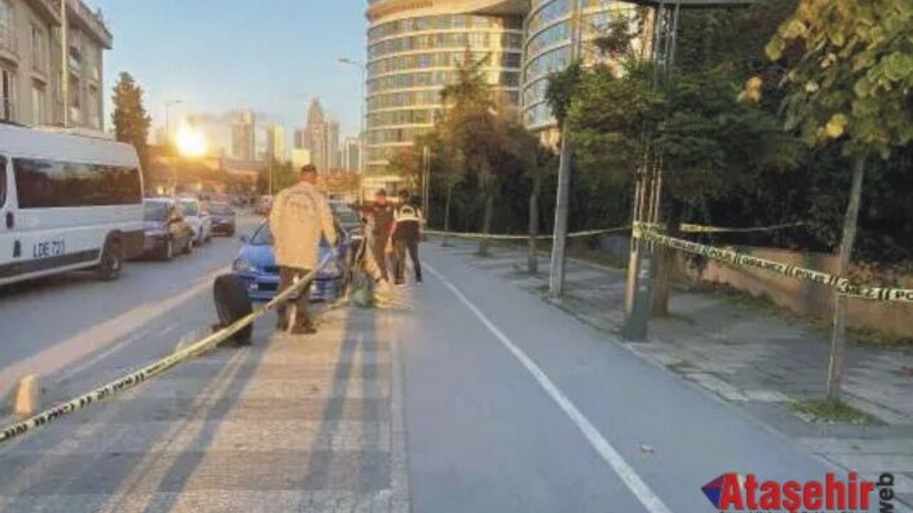 Ataşehir’de yabancı uyruklu şahsa silahlı saldırı: 1 ölü
