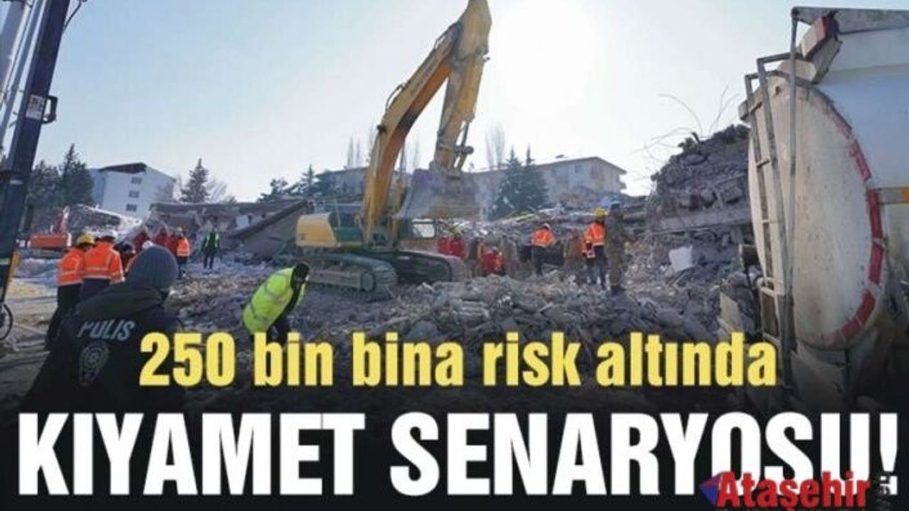 İstanbul'da 250 bin bina risk altında