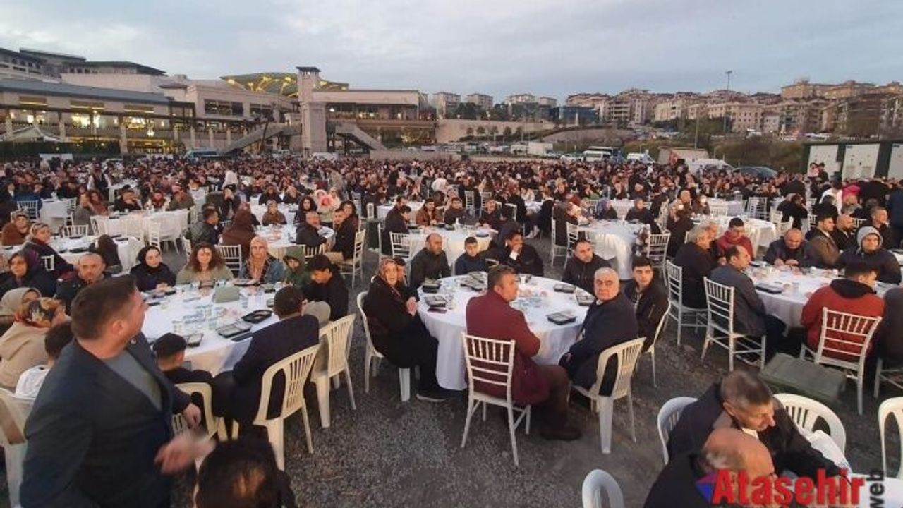 15 bin kişilik Çandef İftarında Zeynettin Aydın’a Destek sözü