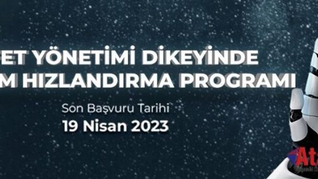 “AFET YÖNETİMİ” HAKKINDA YENİ ÖNERİLERİNİZ VARSA, BU PROGRAM KATILIMINIZI BEKLİYOR!