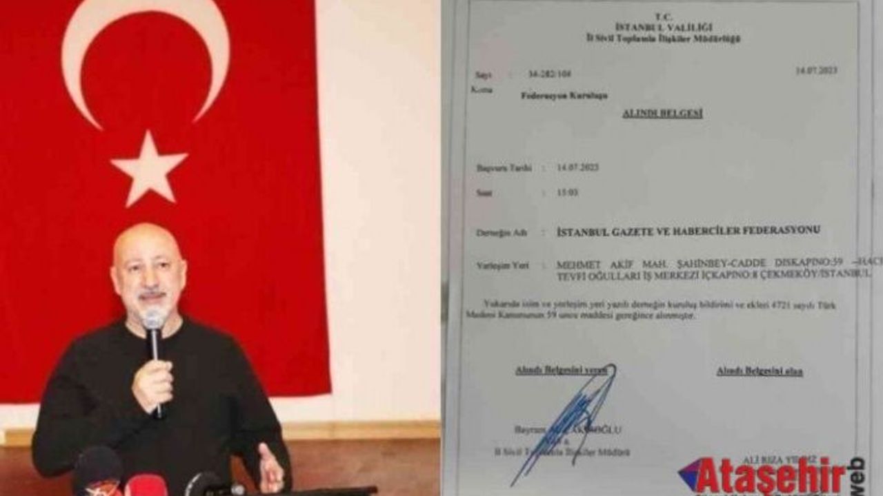 İstanbul Gazete ve Haberciler Federasyonu kuruldu