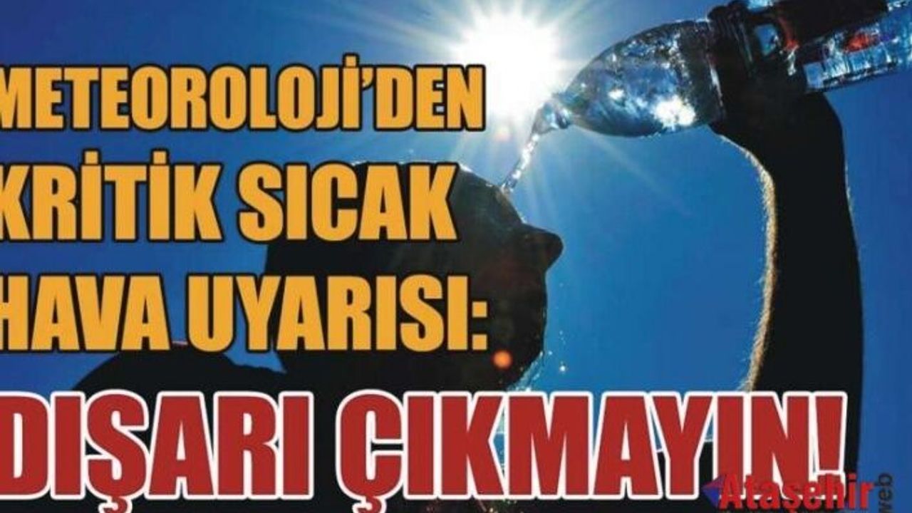 Sıcak havalara karşı alınabilecek 8 önlem
