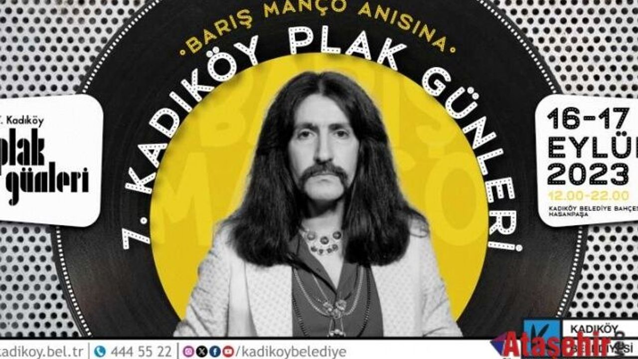 Kadıköy’de plaklar Barış Manço anısına dönecek