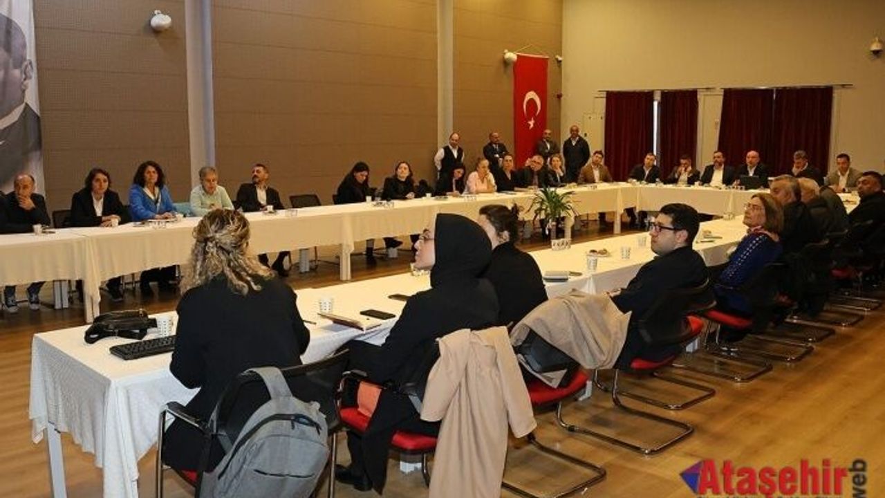 ATAŞEHİR’İN ULAŞIM VE TRAFİK SORUNLARI ÜZERİNE TOPLANTI YAPILDI