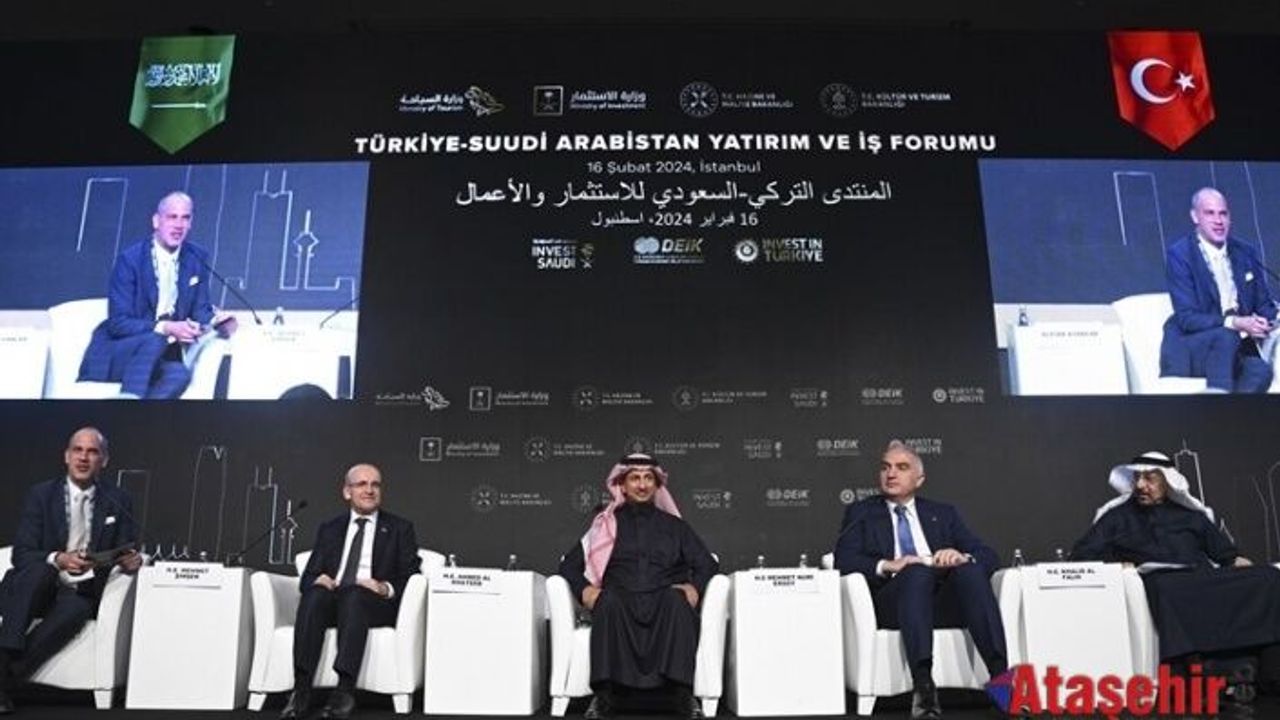 Türkiye-Suudi Arabistan İş Forumu gerçekleştirildi