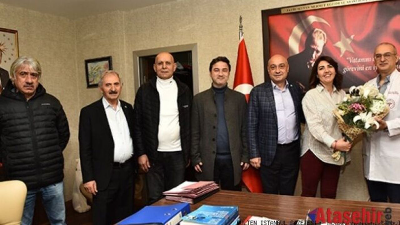 ALİ COŞKUN  FSM HASTANESİNİ ZİYARET ETTİ