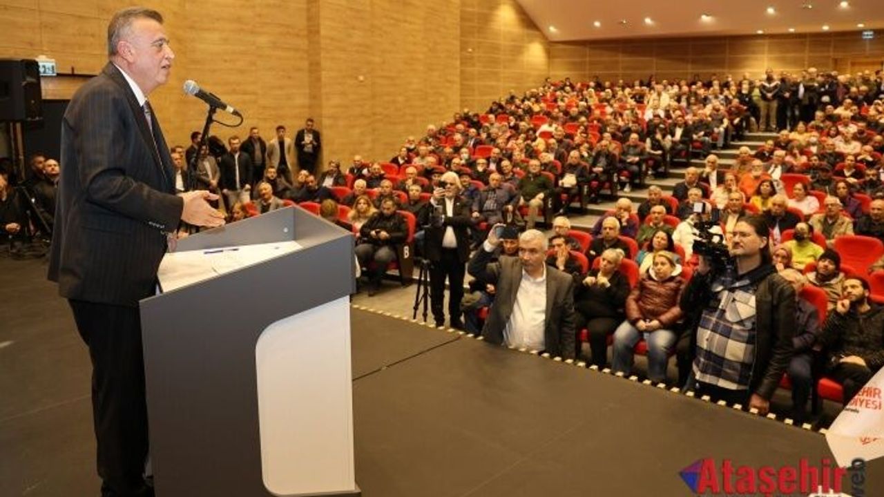 İÇERENKÖY’ÜN İMAR PLANIYLA İLGİLİ BİLGİLENDİRME TOPLANTISI YAPILDI