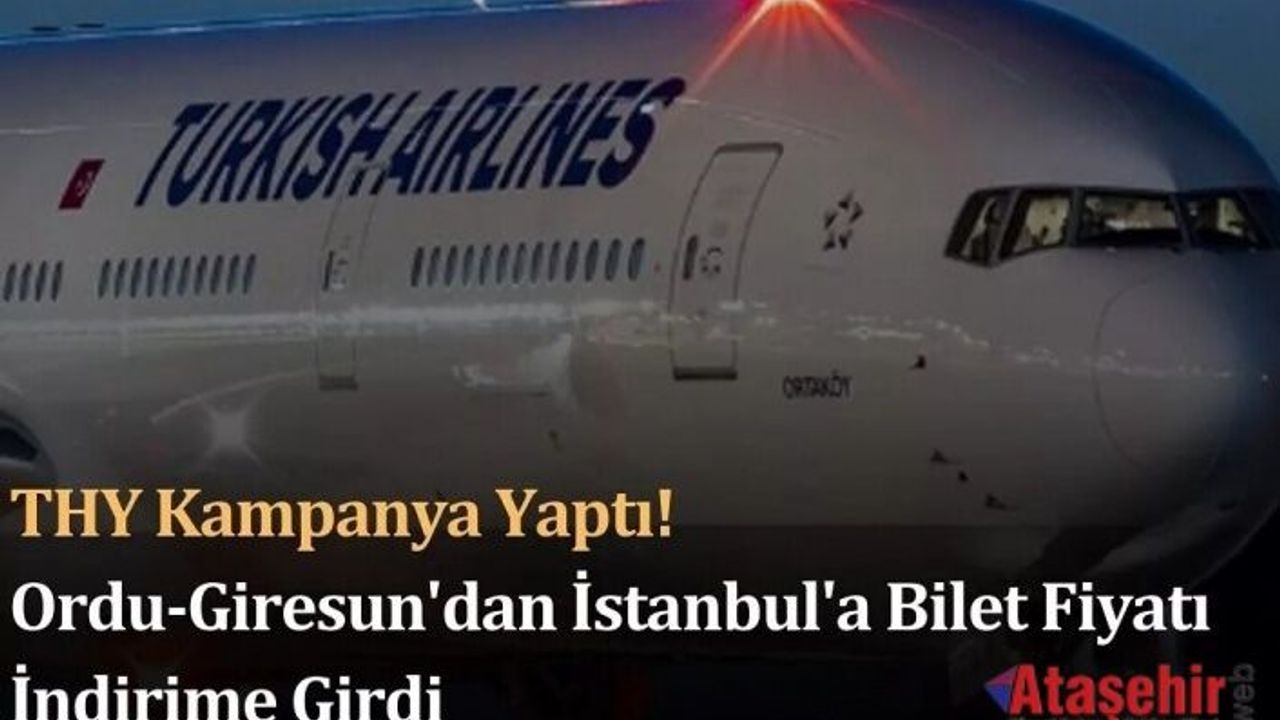 Türk Hava Yolları (THY) kampanya başlattı.