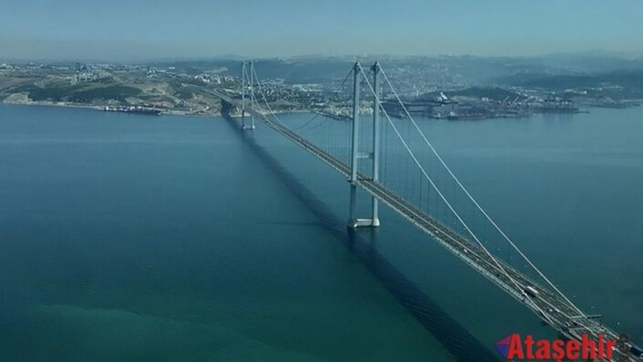 Osmangazi Köprüsü'nden araç geçişinde rekor kırıldı